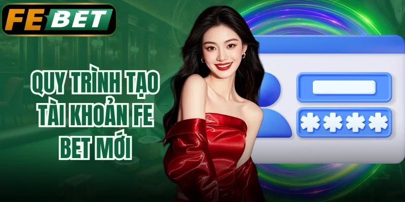 Quy trình tạo tài khoản FE BET mới